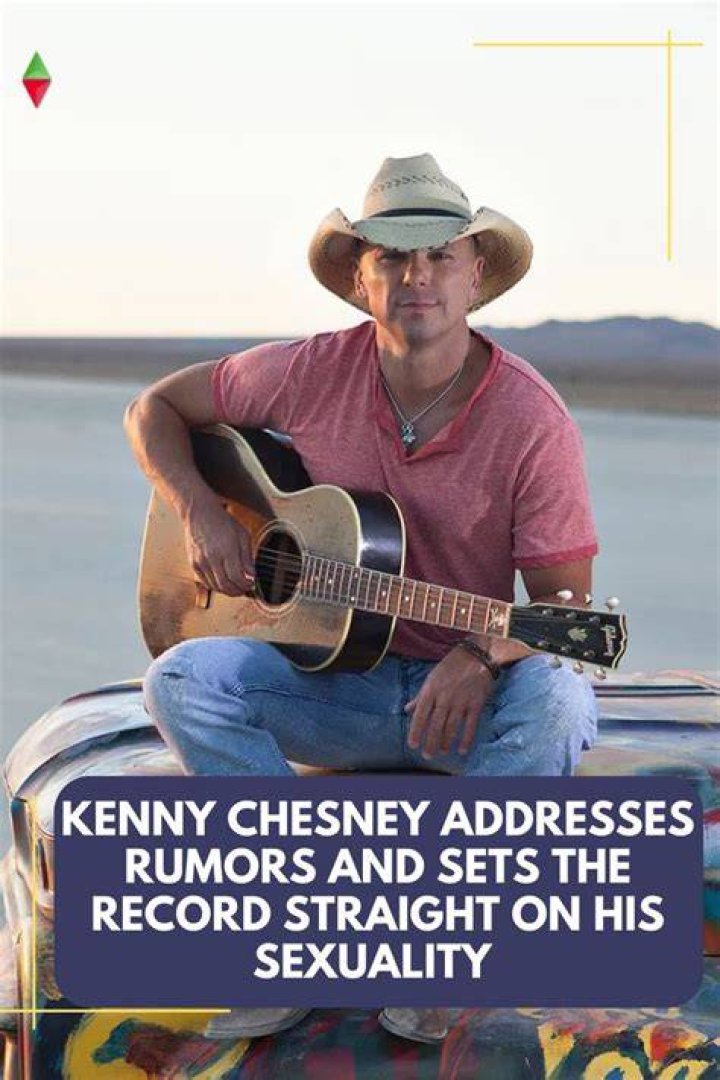 Is Kenny Chesney Gay? Setting the Record Straight on Persistent Rumors