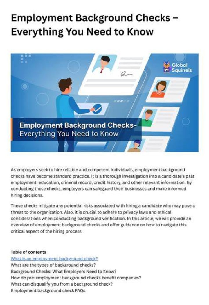 The Sterling Brim of Background Checks: What You Need to Know