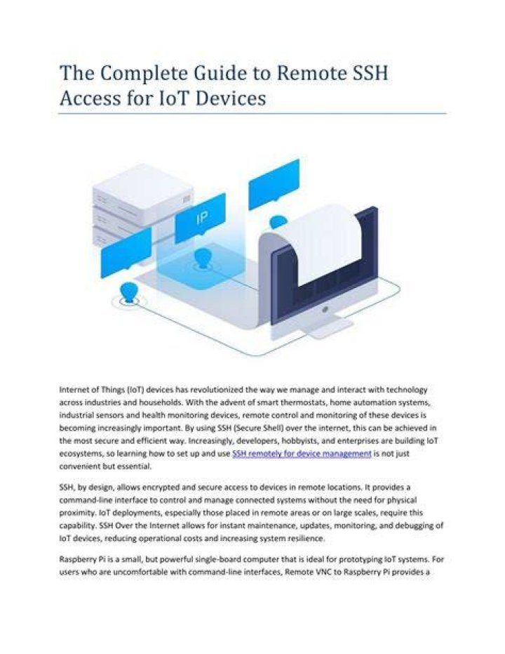 Unlock Free Remote SSH for Your IoT Devices: A Complete Guide